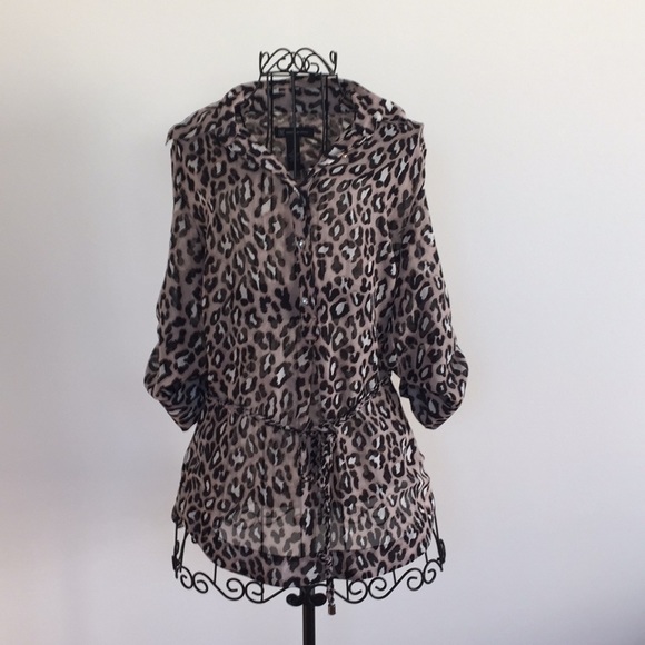 INC International Concepts Tops - INC Leopard Print Top